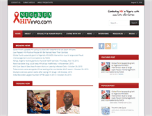 Tablet Screenshot of nigeriahivinfo.com